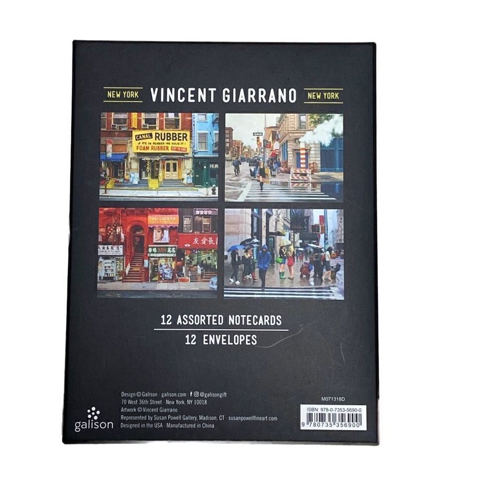 Vincent Giarrano Note Cards New York - Picture 2 of 6